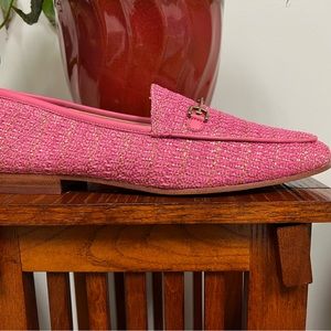 Sam Edelman Loraine Multi Pink Loafer Sz 9.5